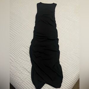 Ribbed mini dress